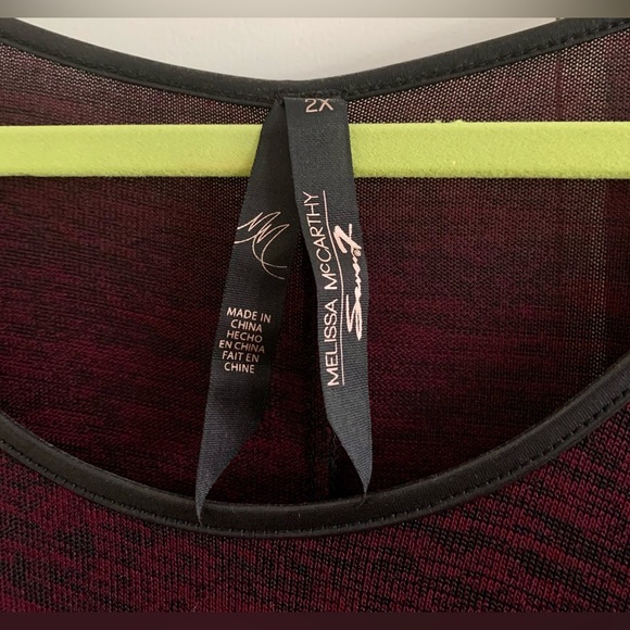 Melissa McCarthy Seven7 Long Sleeved Blouse - Picture 2 of 10